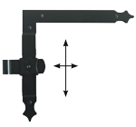 Penture réglable 2D